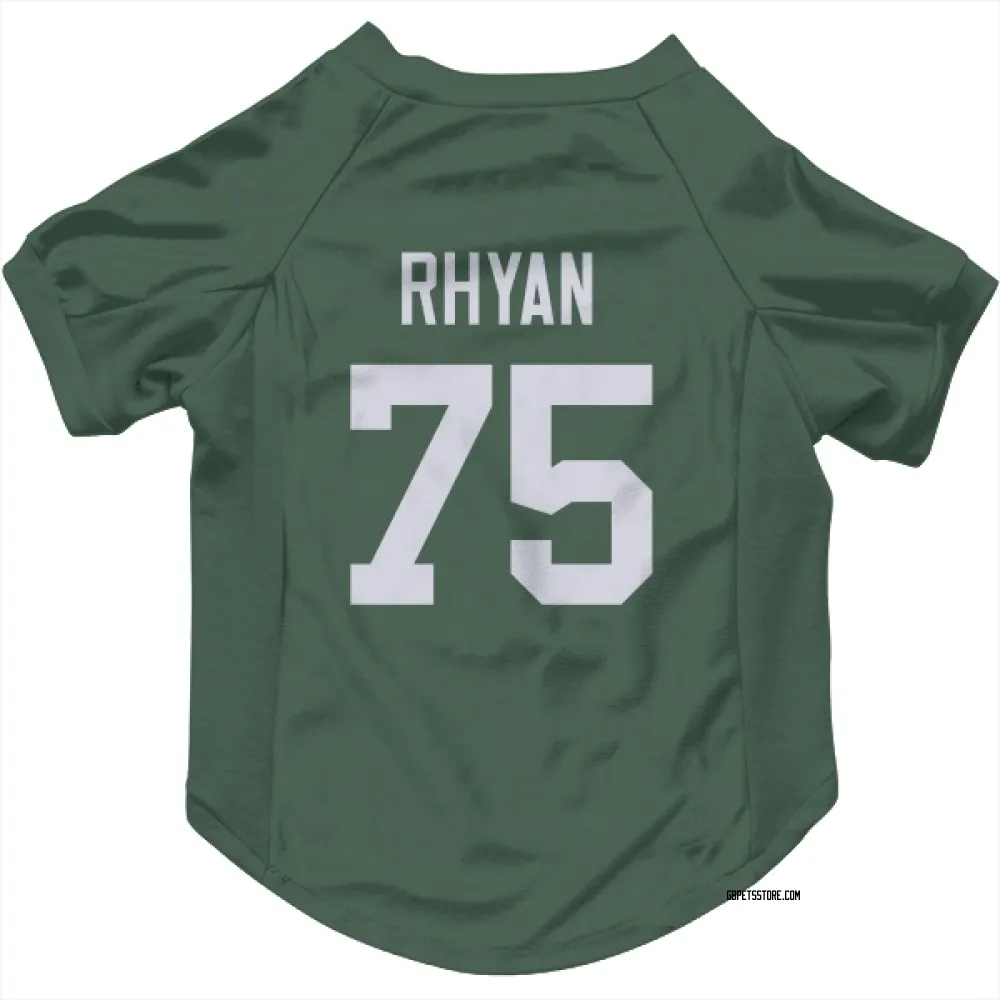 Green Bay Packers Sean Rhyan Green Pet Jersey for Dog & Cat