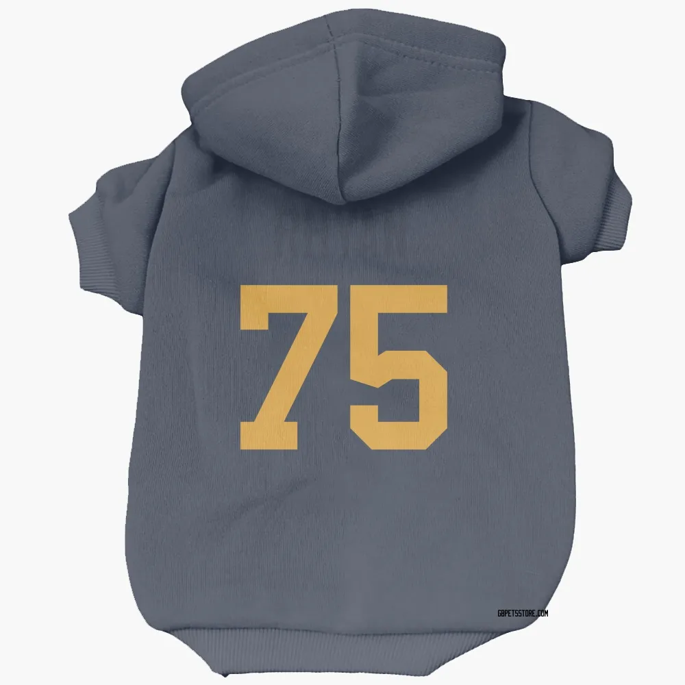 Green Bay Packers Sean Rhyan Navy Pet Hoodie for Dog & Cat