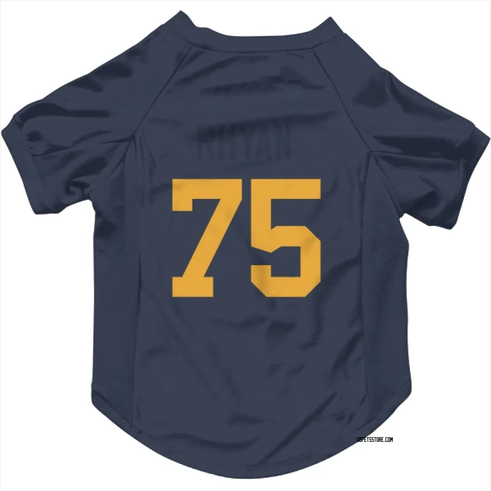 Green Bay Packers Sean Rhyan Navy Pet Jersey for Dog & Cat