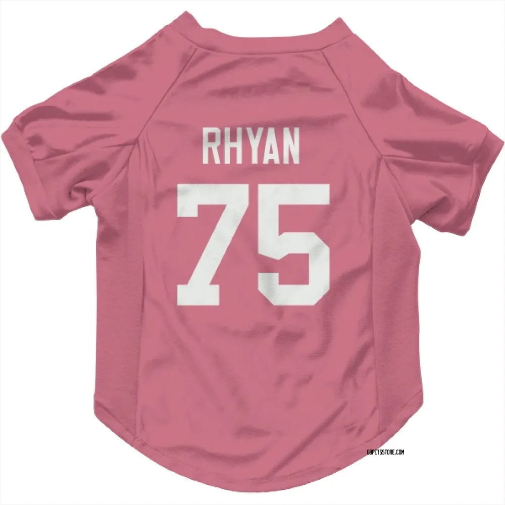 Green Bay Packers Sean Rhyan Pink Pet Jersey for Dog & Cat
