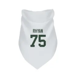 Green Bay Packers Sean Rhyan White Pet Bandana for Dog & Cat