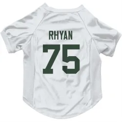 Green Bay Packers Sean Rhyan White Pet Jersey for Dog & Cat