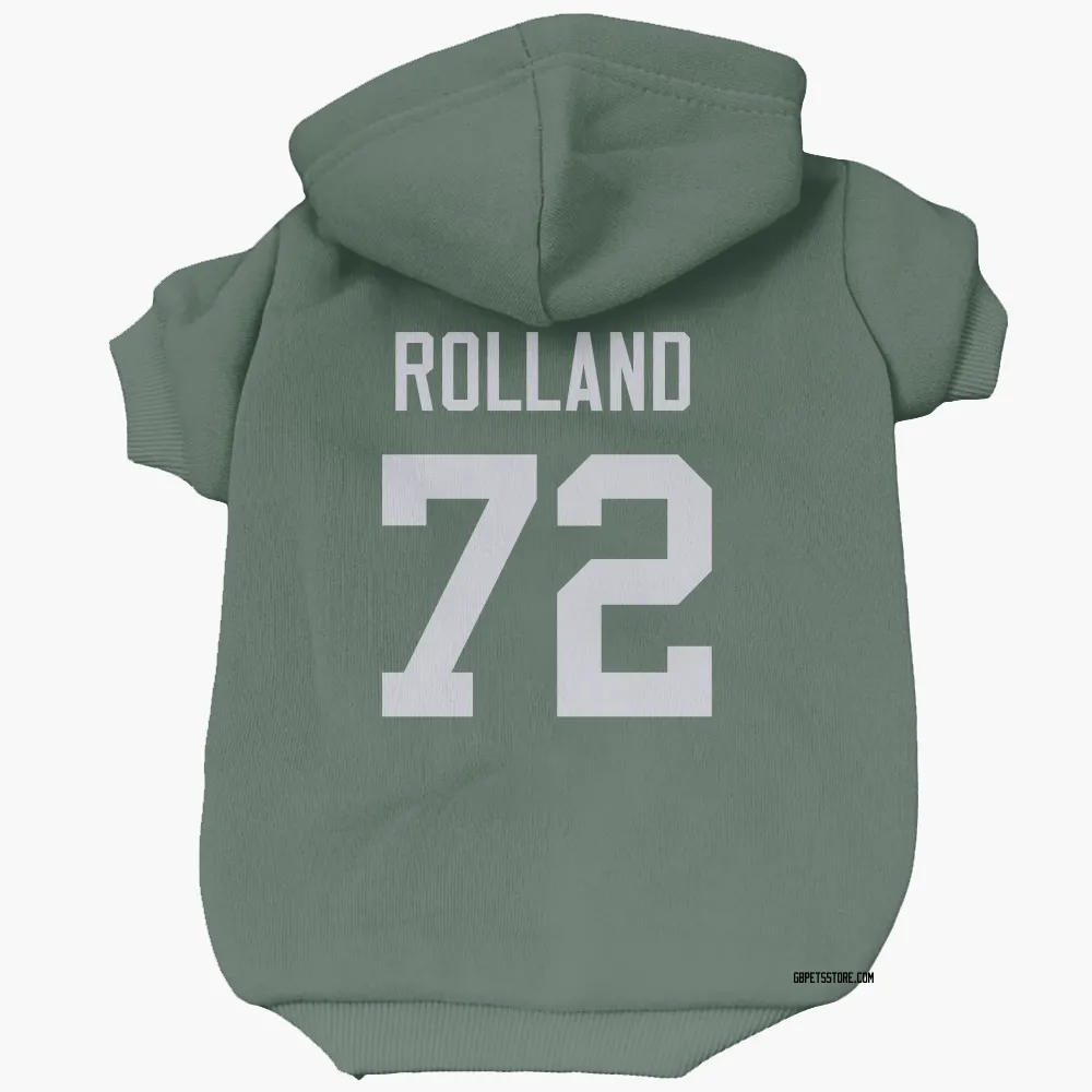 Green Bay Packers Spencer Rolland Green Pet Hoodie for Dog & Cat