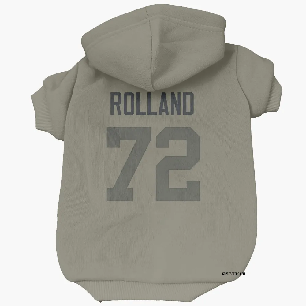 Green Bay Packers Spencer Rolland Olive Pet Hoodie for Dog & Cat