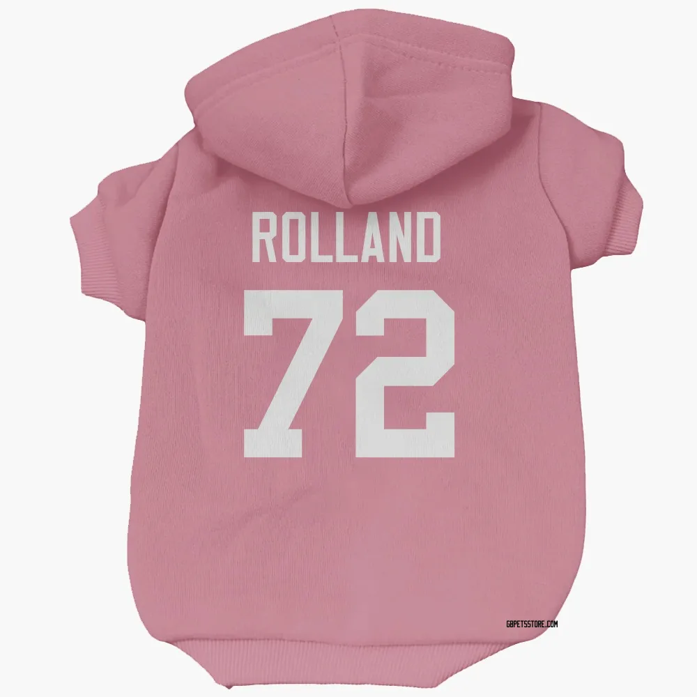 Green Bay Packers Spencer Rolland Pink Pet Hoodie for Dog & Cat