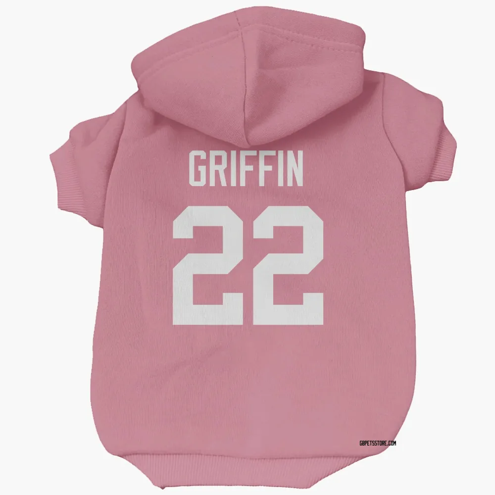 Green Bay Packers Tulu Griffin Pink Pet Hoodie for Dog & Cat