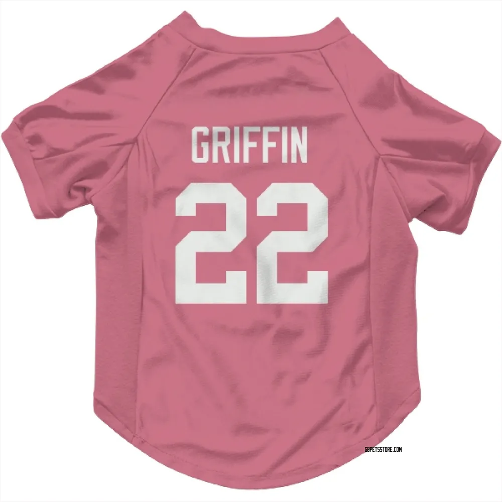 Green Bay Packers Tulu Griffin Pink Pet Jersey for Dog & Cat
