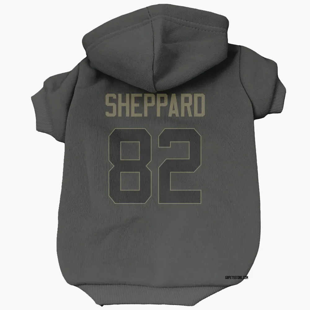 Green Bay Packers Will Sheppard Black Service Pet Hoodie for Dog & Cat