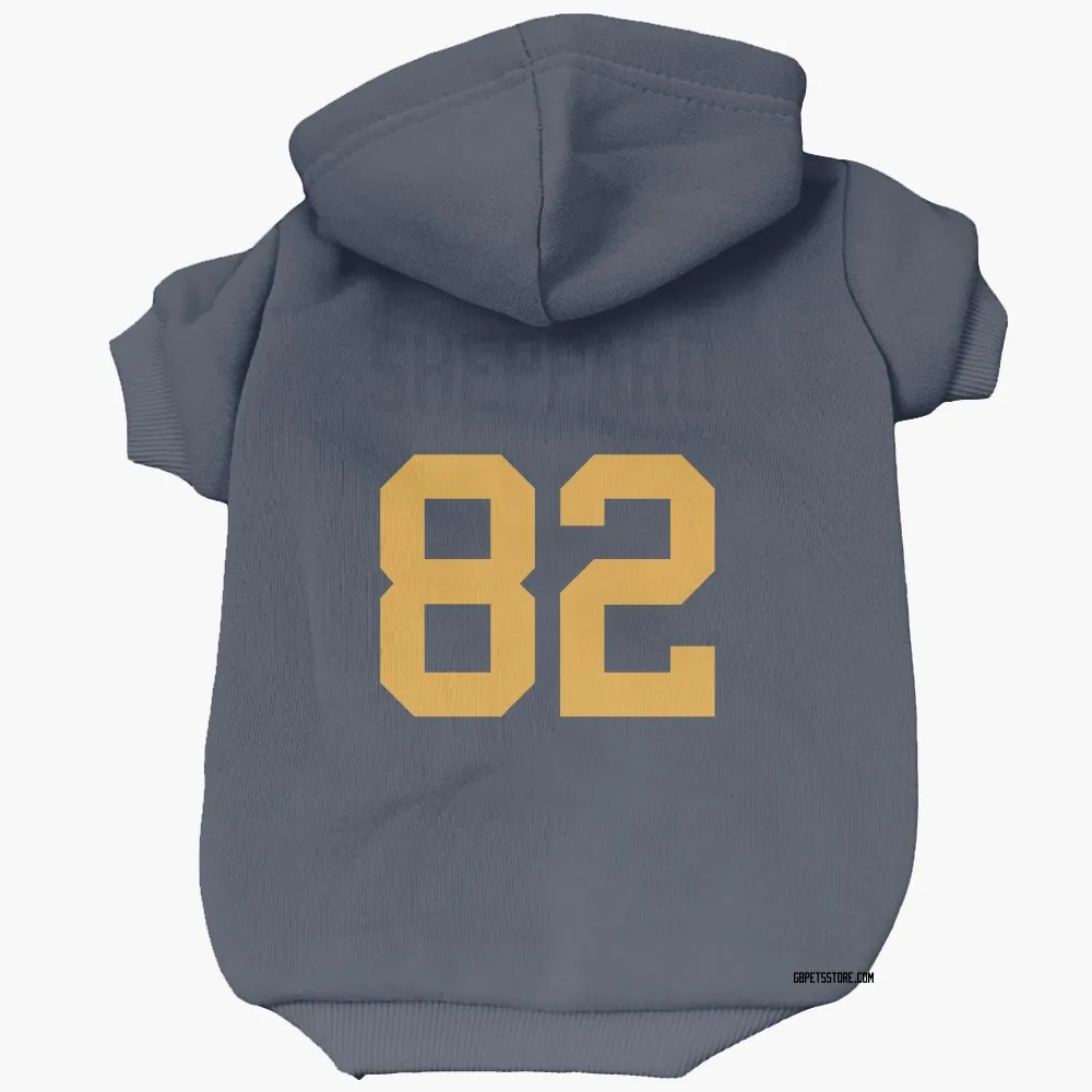 Green Bay Packers Will Sheppard Navy Pet Hoodie for Dog & Cat
