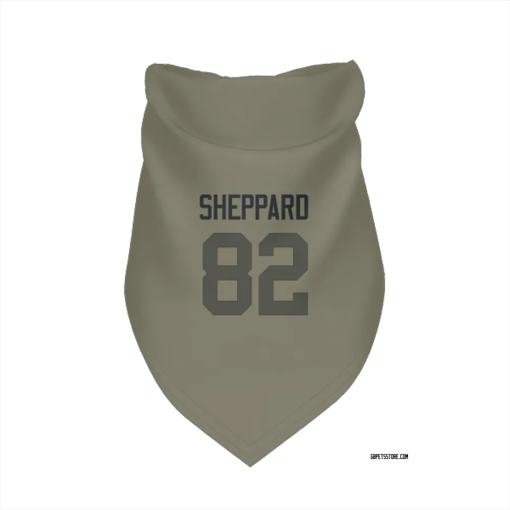 Green Bay Packers Will Sheppard Olive Pet Bandana for Dog & Cat