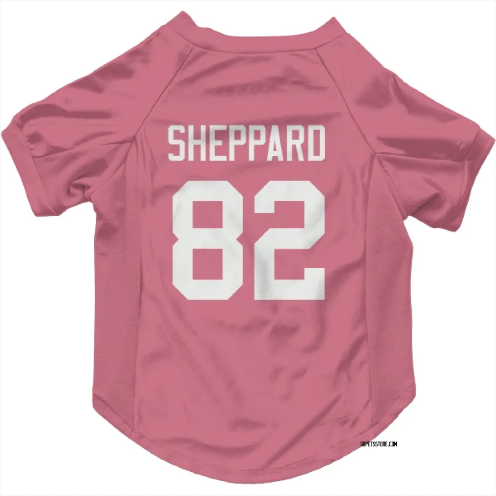 Green Bay Packers Will Sheppard Pink Pet Jersey for Dog & Cat