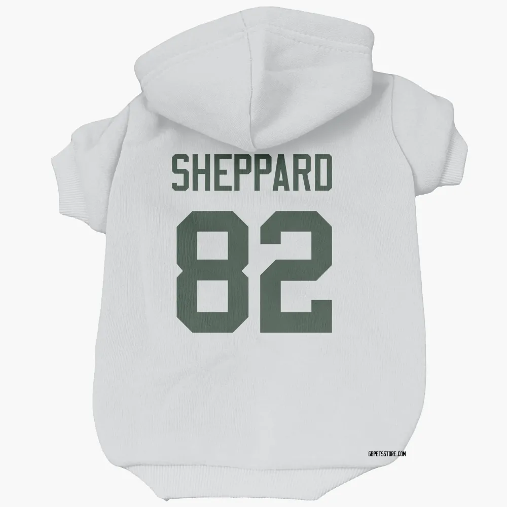 Green Bay Packers Will Sheppard White Pet Hoodie for Dog & Cat